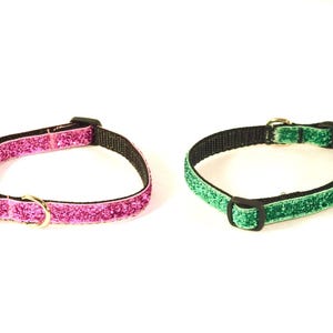 Sparkle Bling Tiny Dog Collar - MADE to ORDER image 7