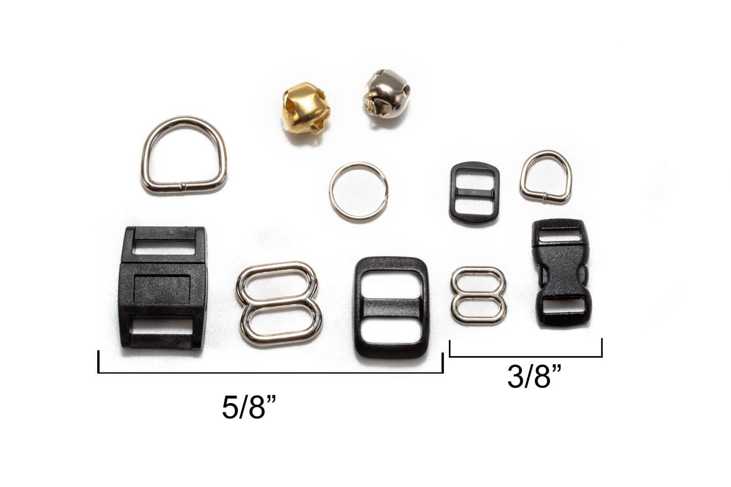 BREAKAWAY Cat Collar Hardware Kit D Rings Buckle Slide Etsy Australia