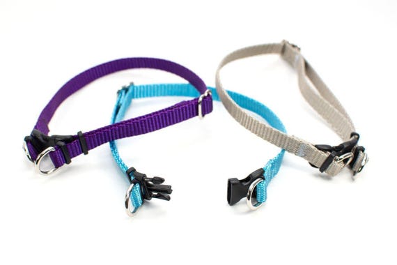 3/8" BREAKAWAY Tiny Dog Collar, solid colors - 16 colors | Includes FREE Buckle Personalization