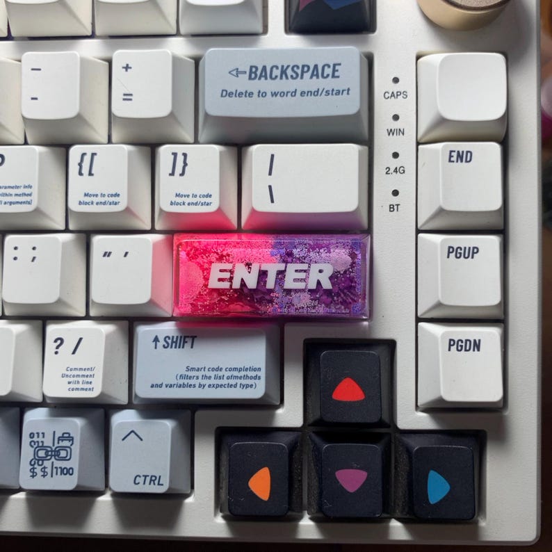Custom Enter Keycap – Personalized Artisan Keycap With Your Text (up to ...