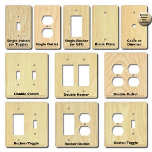 Custom Hand Painted Light Switch Plate, Electrical Outlet Cover Plate, GFI of Rocker Plate Single Double of Triple Wall Plates - Elk thema