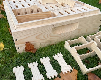Bienenkasten für Wabenhonigproduktion
