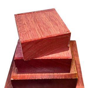 Amaranth wood block in various sizes – Exotic turning wood in top quality, Purpleheart wood, turning wood, turning blank