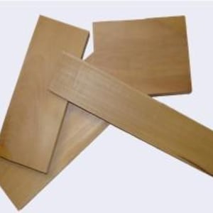 Linden School Wood 1kg – Planed wood boards for carving, model making & crafts | Soft linden wood for creative projects, craft wood