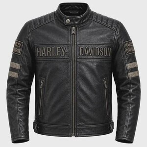 Harley davidson Leather jacket バイカージャケット kids Harley