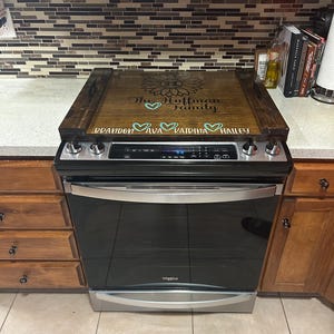 Belles housses de cuisinière fabriquées à la main