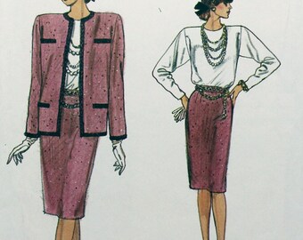 Simplicity Sewing Pattern 4221, Misses' Easy Skirt and Pullover Tops ...