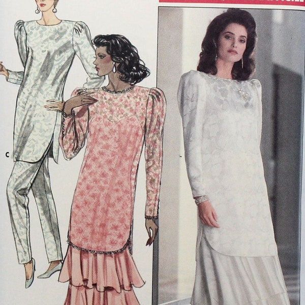 Butterick Sewing Pattern 5840, Misses' Loose-fitting Tunic, Dress and Tapered Pants, Misses' Size 20 22 24, Uncut/FF