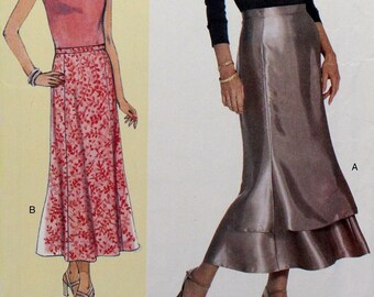 Vogue Sewing Pattern 9798, Misses'/miss Petite Skirt, Uncut/ff, Misses ...