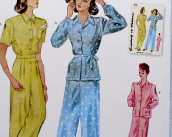 Simplicity Sewing Pattern 1059 Misses' Retro Jiffy Dress and