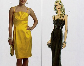 sachin and babi light blue dress Chetta B Cocktail Party Dress Butterick 5324 Sewing Pattern