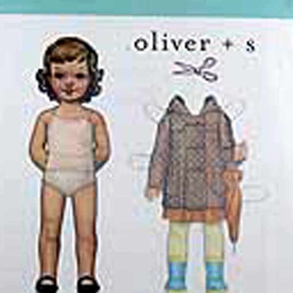 Oliver + s Sewing Pattern OS013SD, School Days Jacket and Coat Pattern, Child Sizes: 6-12 M, 12 - 18 M, 18 - 24 M, 2T and 3T, Uncut