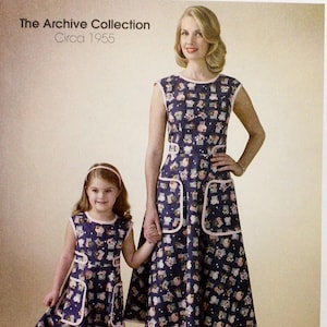 McCall&#39;s Sewing Pattern 7354, Misses&#39; Back Wrap Dress, Misses&#39; Size 8 10 12 14 16 18 20 22, McCall&#39;s Archive Collection, Uncut/FF