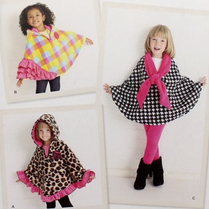 福袋 | レディースファッション通販【公式】 Sewing Simplicity Pattern Capes/poncho Fleece Childs' 1706, 裁縫材料