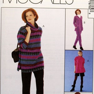 McCall&#39;s Sewing Pattern 7876, Misses&#39; Knit Top, Pants, Shorts and Skirt Sewing Pattern, Misses&#39; Size 8 10, Uncut/FF, Women&#39;s Day Collection