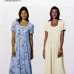 Butterick Sewing Pattern 5980, Misses&#39; Loose-fitting A-Line Dress, Uncut/FF, Misses&#39; Size 8 10 12, Jessica Howard Designer