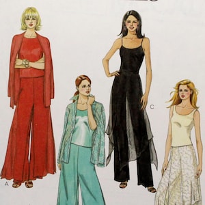 cigarette pants with overskirt Pants With Overskirt