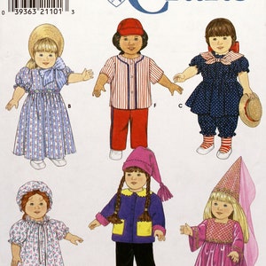 Simplicity Sewing Pattern 7949, Doll Clothes Pattern for 18&quot; Dolls, Uncut/FF
