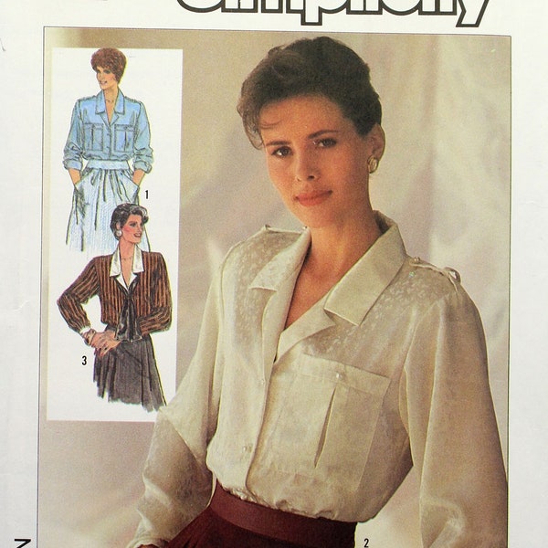 Simplicity Sewing Pattern Blouse - Etsy