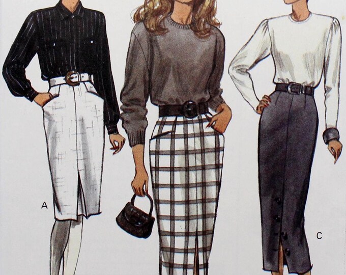 Vogue Sewing Pattern 9798, Misses'/miss Petite Skirt, Uncut/ff, Misses ...