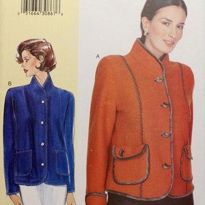 Vogue Sewing Pattern 7183, Misses&#39;/Miss Petite Loose-fitting Jacket, Uncut/FF, Misses&#39; Bust Size 38&quot; - 43&quot;, Today&#39;s Fit Sandra Betzina