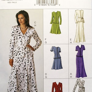 Vogue Sewing Pattern 7822, Misses&#39; Easy Top and Skirt, Uncut/FF, Misses&#39; Size 8 10 12, Vogue V7822
