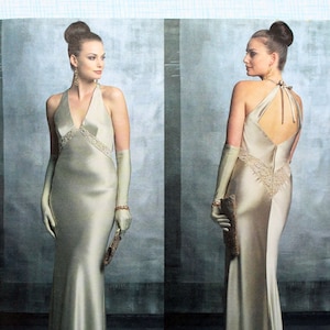 Vogue Sewing Pattern 2840, Misses&#39; Close-fitting Evening Dress, Uncut/FF, Misses&#39; Size 12 14 16, Vogue V2840, Bellville Sassoon