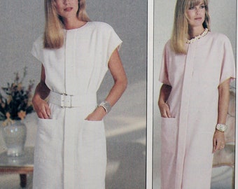 McCall's M8181A5 6 8 10 12 14 Misses Top/Gilet Carta Bianco