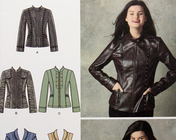 Simplicity Sewing Pattern 2341, Misses' Jacket and Vest, Uncut/ff ...