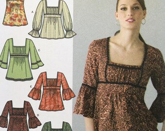 特価ブランド Sewing Simplicity Pattern Square With Tunic Misses' 4022, 裁縫材料