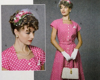Simplicity Sewing Pattern 1059 Misses' Retro Jiffy Dress and