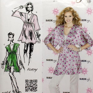 Simplicity Sewing Pattern 1896, Misses' Pullover Tunic, Misses' Size XxS XS S M L XL XxL, Uncut/FF
