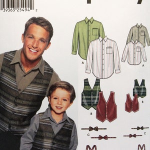 Simplicity Sewing Pattern 7030 Boys' and Men's Shirt - Etsy