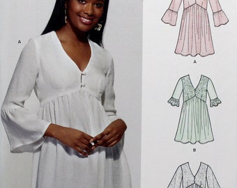 New Look Sewing Pattern 6603, Misses' Mini Dress, Tunic and Top, Misses' Size 8 10 12 14 16 18 20, Uncut/FF