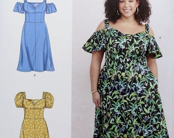 Simplicity 2598 Khaliah Ali Sewing Pattern Size GG 26W-32W