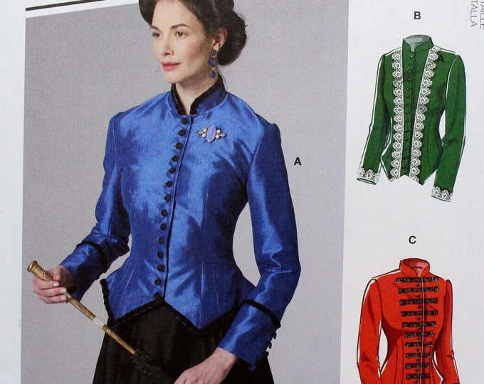 Mccall's Sewing Pattern 8134, Misses' Costume Basque Top Sewing Pattern ...