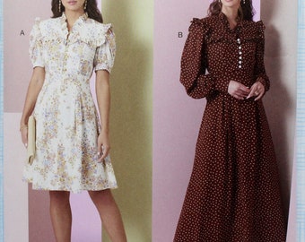 My Favorite Patterns for Dressing　アンティーク V2005 Sewing Pattern Misses' Dress Sizes 6-14 or 14-22 Vogue 2005