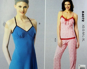 Misses' Short Knit Pajamas Sewing Pattern Kwik Sew 1850 Uncut/Unopened Misses' Size XS S M L Misses' Short Knit Pajamas Sewing Pattern Kwik Sew 1850 Uncut/Unopened Misses' Size XS S M L