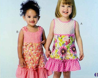 Ellie Mae Designs K175 Toddler Size T1 T2 T3 T4 Toddlers' Sundresses Sewing Pattern Toddlers Halter Dress Pattern Uncut/FF Ellie Mae Designs K175 Toddler Size T1 T2 T3 T4 Toddlers' Sundresses Sewing Pattern Toddlers Halter Dress Pattern Uncut/FF