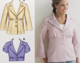 Simplicity Sewing Pattern 8298, Misses' Dottie Angel Coat