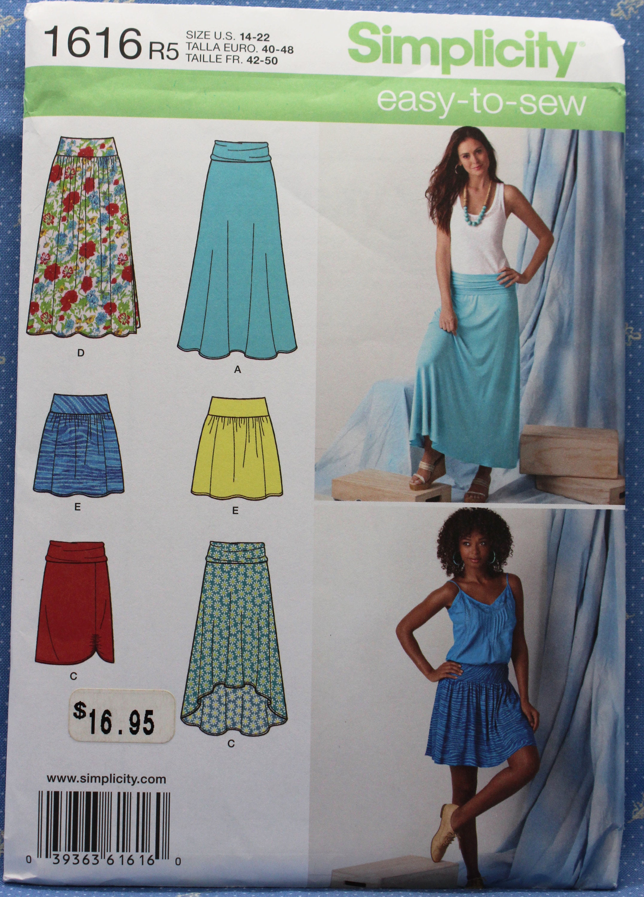 Sewing & Fiber Simplicity 1616 Easy-to-Sew Sewing Pattern for Knit and ...