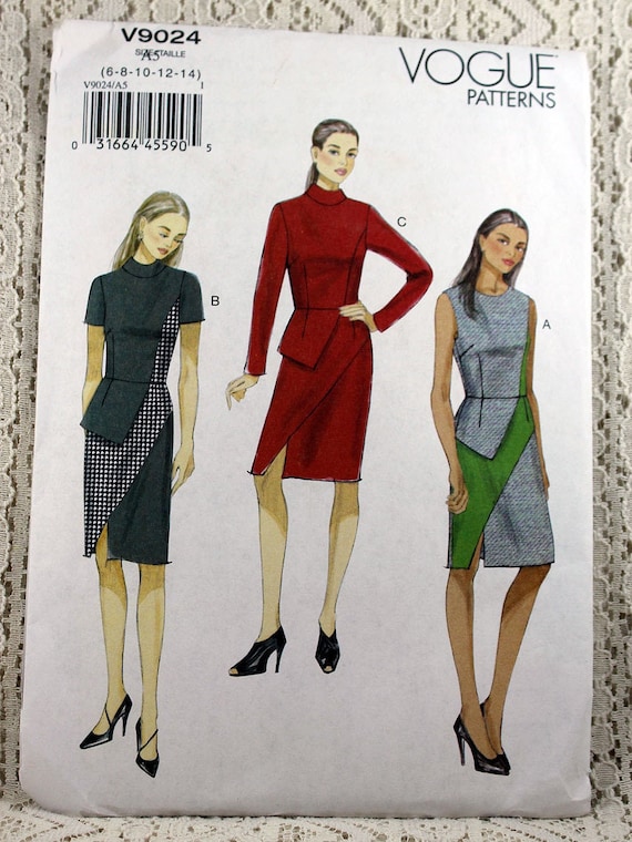 McCalls Sewing Patterns 6792 Misses Dress /& Tops Size 16-24