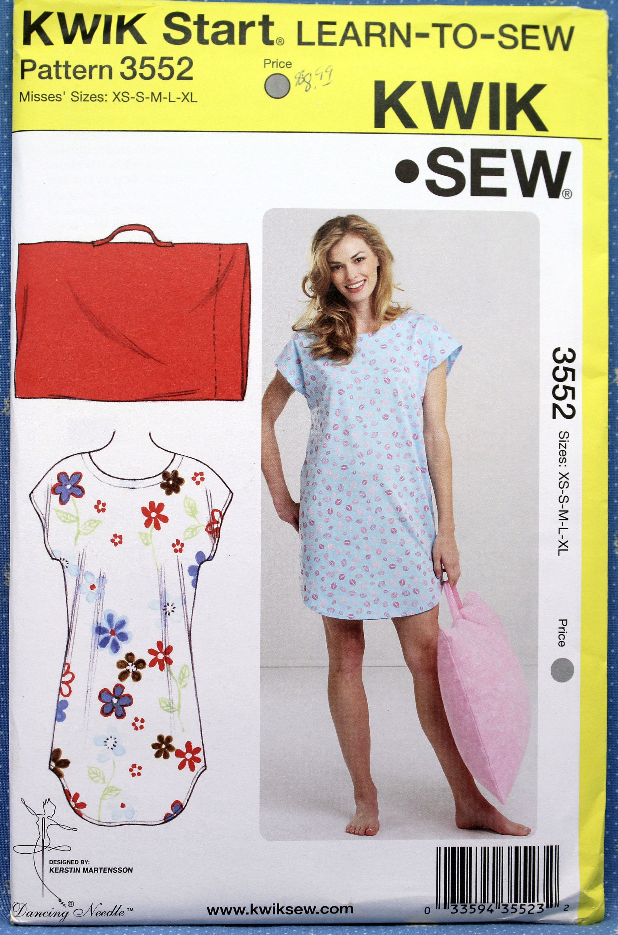 Misses' Short Knit Pajamas Sewing Pattern Kwik Sew 1850 Uncut/Unopened Misses' Size XS S M L Misses' Short Knit Pajamas Sewing Pattern Kwik Sew 1850 Uncut/Unopened Misses' Size XS S M L
