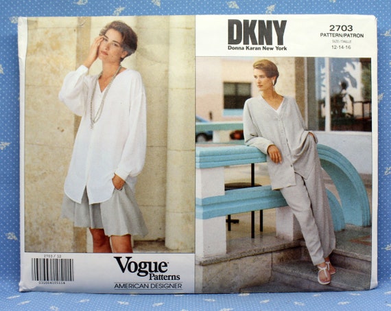 Vogue Sewing Pattern 2703 Misses' Loose-fitting Jacket - Etsy