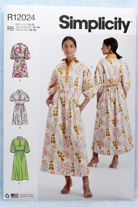 chinese dress ladies Amazon.com: Simplicity 8258 Women's Sheath Dress Sewing Pattern, 3 Styles,  Sizes 10-18 : Arts, Crafts & Sewing