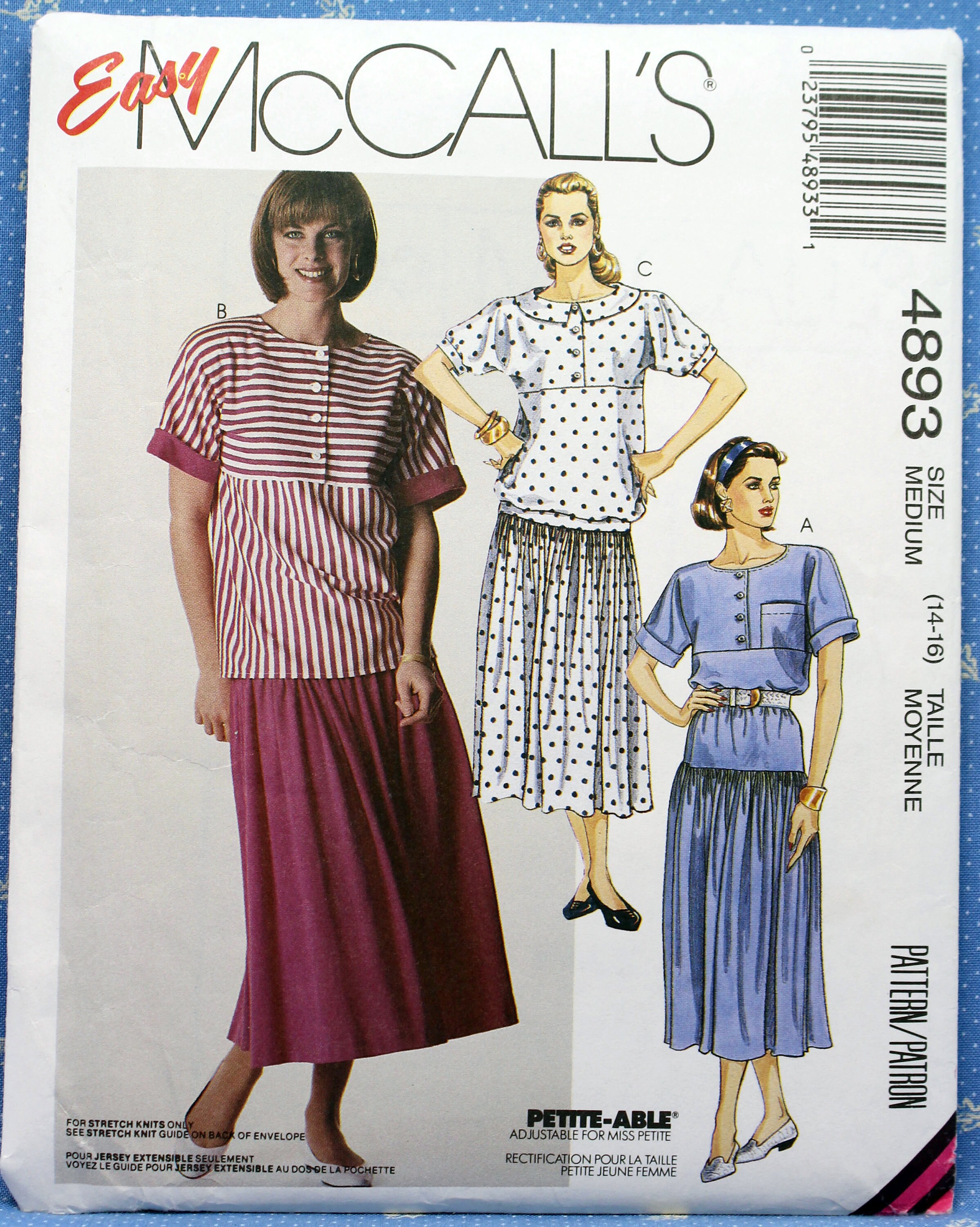 Craft Supplies & Tools Sewing Sewing & Needlecraft Vintage 40s Dress ...