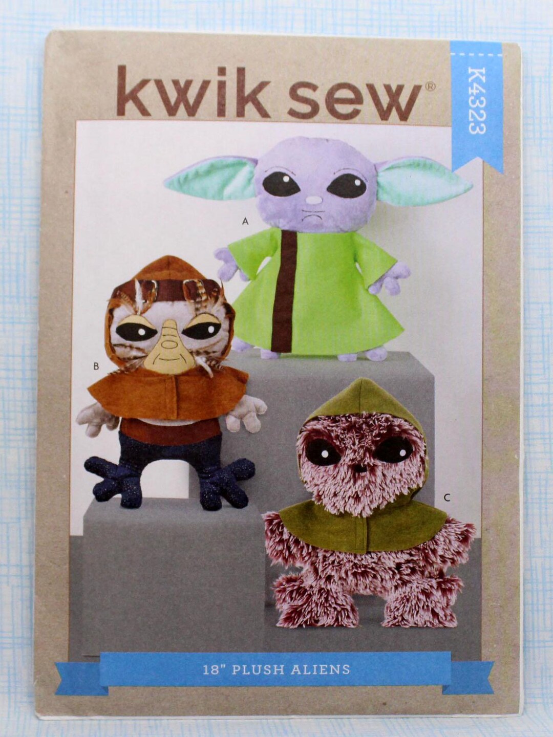 Kwik Sew 4323, Plush 18