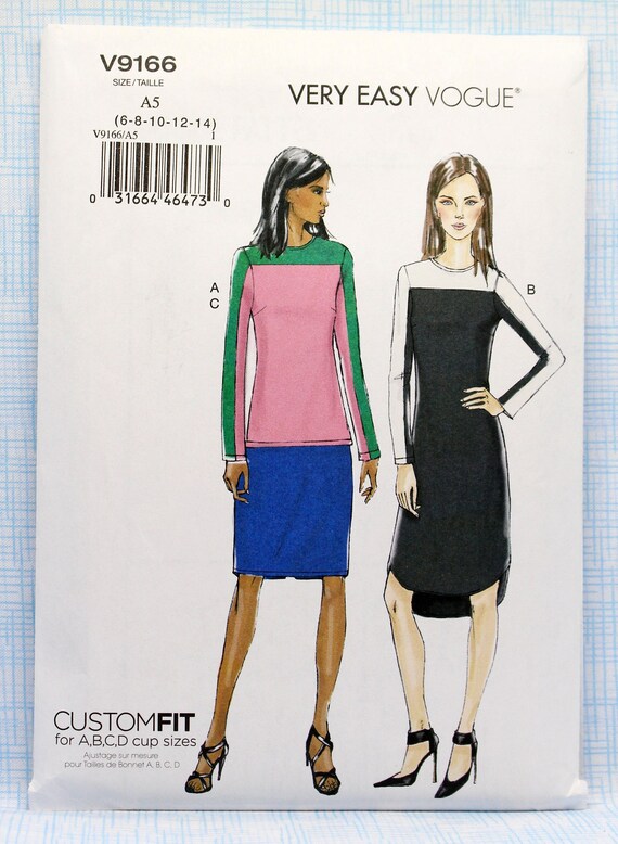 Vogue Sewing Pattern 9166, Misses' Easy Dress, Tunic and Semi-fitted Skirt, Uncut/ff, Misses' Size 6 8 10 12 14, Vogue V9166 - Etsy Israel Vogue Sewing Pattern 9166, Misses' Easy Dress, Tunic and Semi-fitted Skirt, Uncut/ff, Misses' Size 6 8 10 12 14, Vogue V9166 - Etsy Israel