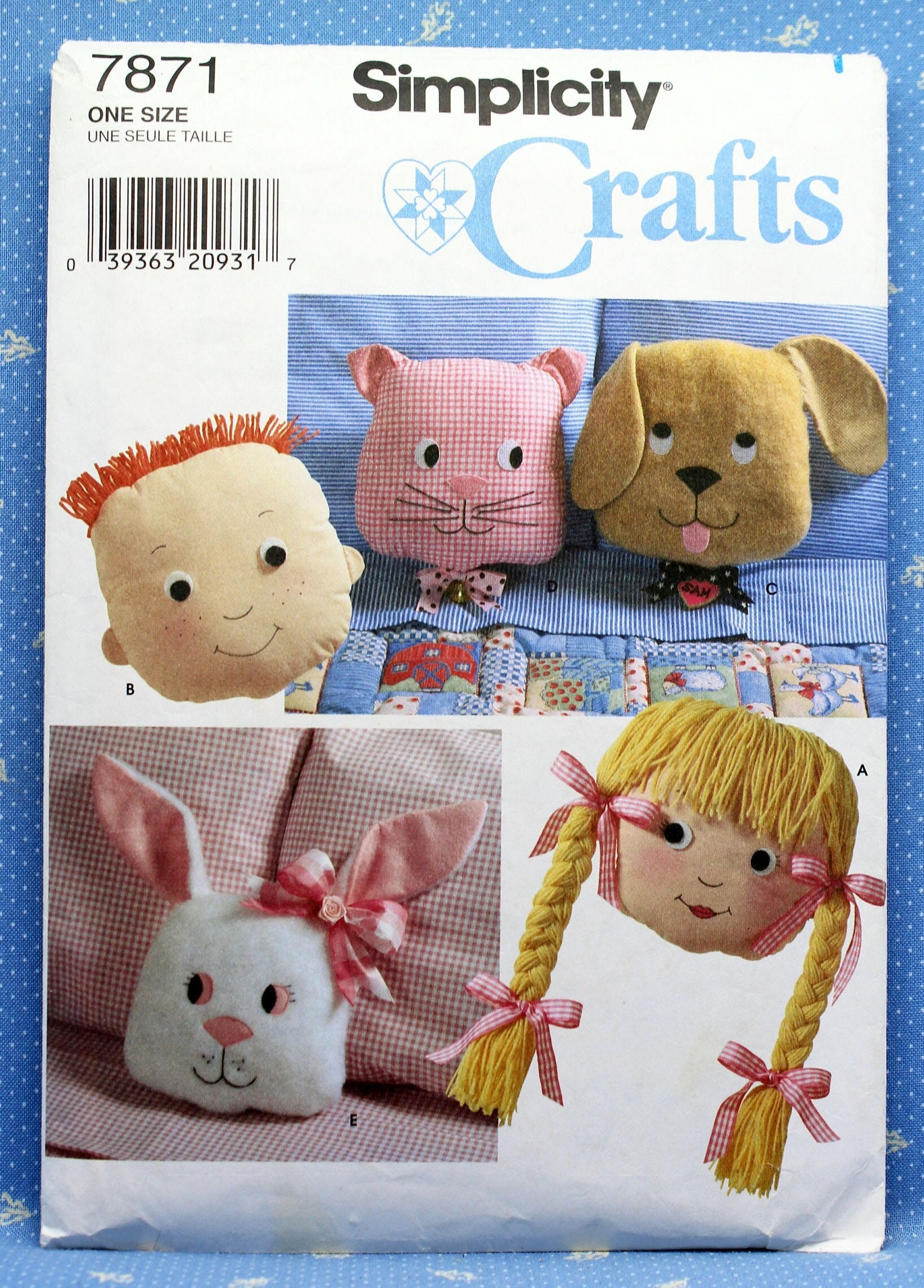 simplicity cat pattern