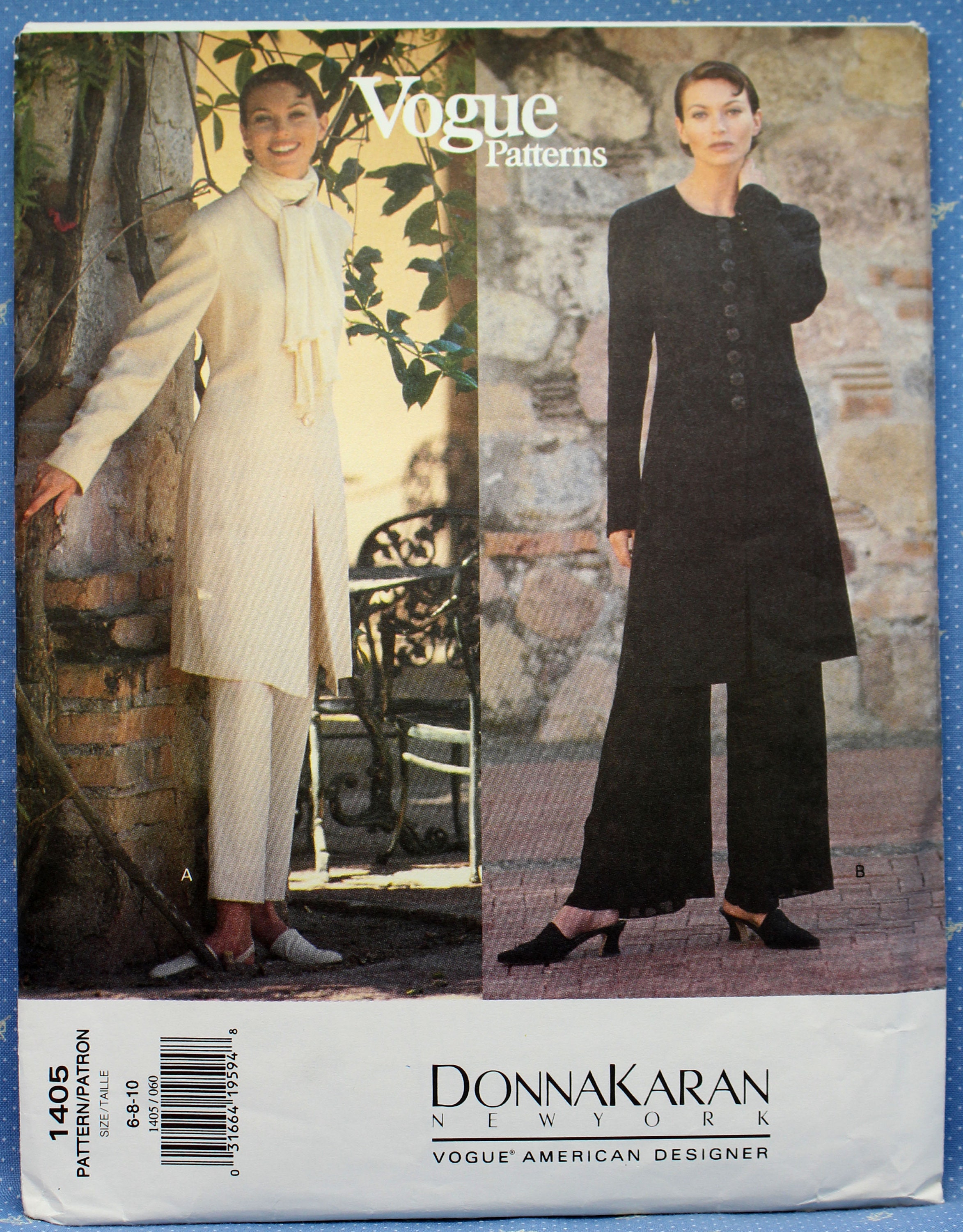 Vogue Sewing Pattern 1405 Misses' Easy Loose-fitting - Etsy